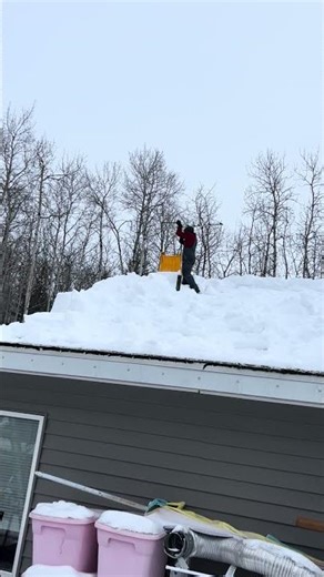 ✔GTM-"TWO/THREE HEADS SNOW SHOVELING ON ROOF ISN'T AS BAD AS BEING KICKED W/A MOOSE'S HOOF"(09MAR26)