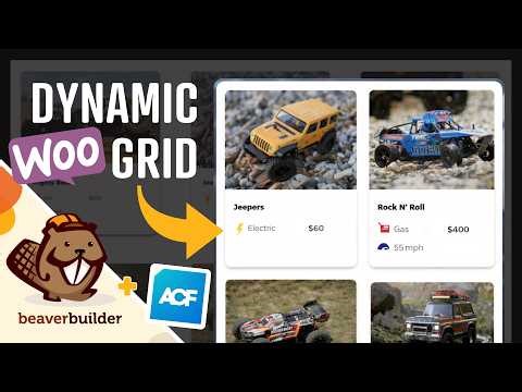 Beaver Builder Loop Module Tutorial: Dynamic WooCommerce Product Grid with ACF