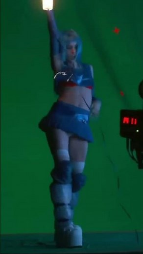 Ana De Armas dances | as Joi Ad | Bladerunner 2049