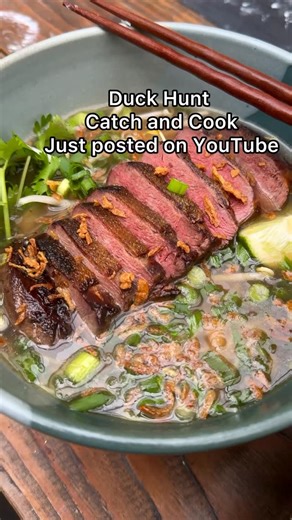 Taku on Instagram: "Duck hunt catch and cook video just posted on YouTube"