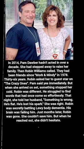 Pam Dawber’s Final Act of Friendship for Robin Williams ❤️ | Heartbreaking True Story