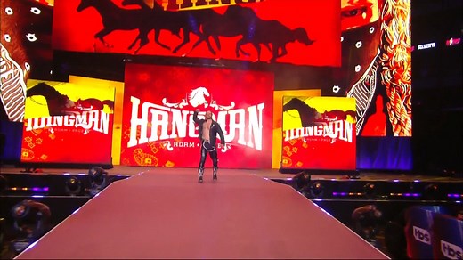 #HangmanAdamPage, and #DarkOrder's @EvilUno and @stu_dos are ready to settle the score with the #BlackpoolCombatClub here on #AEWDynamite LIVE on TBS! | All Elite Wrestling