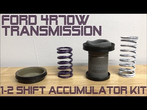 FORD 4R70W TRANSMISSION SLOW GEAR SHIFT - 1-2 ACCUMULATOR KIT