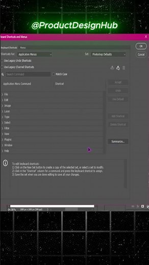 How To See Every Photoshop Shortcut In Seconds!