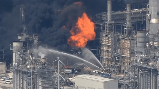 Massive Fire After Explosion at Texas Refinery