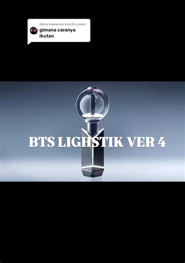 Pre Order Army Bomb BTS Lightstick Version 4