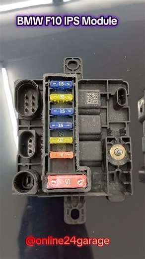 BMW F10 IPS Module (Integrated Power Supply Module)#automobile #code #service #bmw