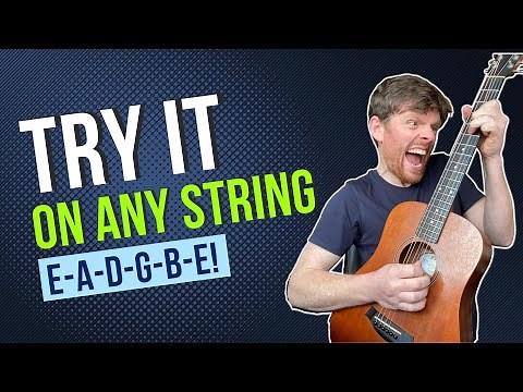5 EASY riffs that sound AWESOME on 1 Guitar String