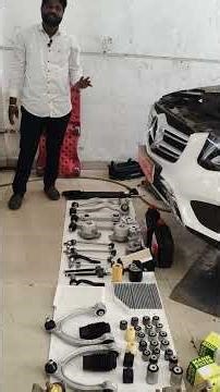 Mercedes GLC220d front and rear suspension and servicing R S Auto Pune #bmw #audi #porsche#pune