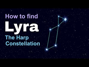 How to Find Lyra the Harp Constellation