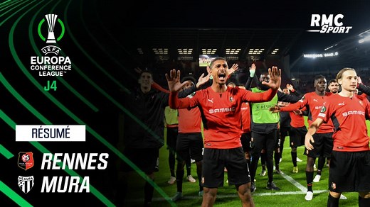 Résumé : Rennes 1-0 Mura - Conference League (J4)