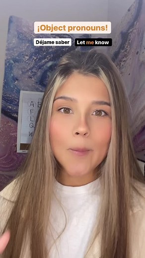 Object pronouns! #ingles | Inglés with cam