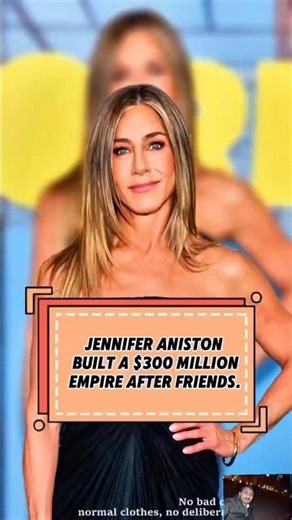 JENNIFER ANISTON BUILT A $300 MILLION EMPIRE AFTER FRIENDS. #hollywood #actor #hollywoodbuzz #viral