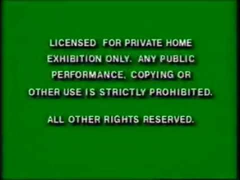 Opening to The Aristocats 1996 VHS (80x sped up)