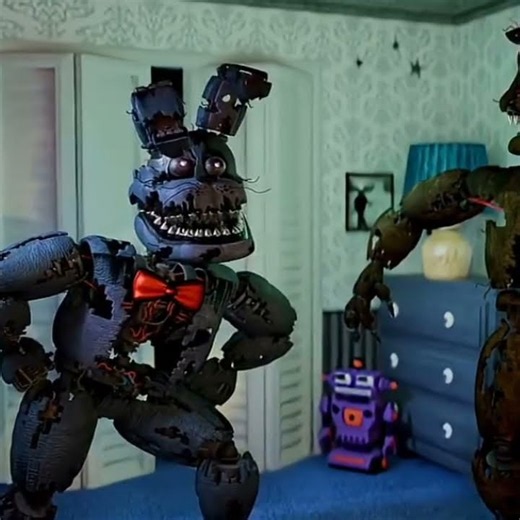 withered Bonnie TERRONOVA || song name terronova || #fnaf #viral #fyp #trending #edit #alightmotion