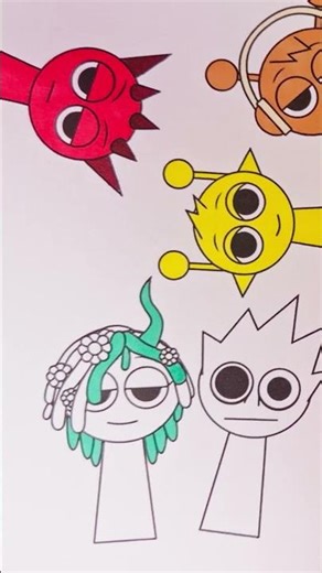 Incredibox Sprunki New Coloring Pages🎨 | How to Color Incredibox Sprunki