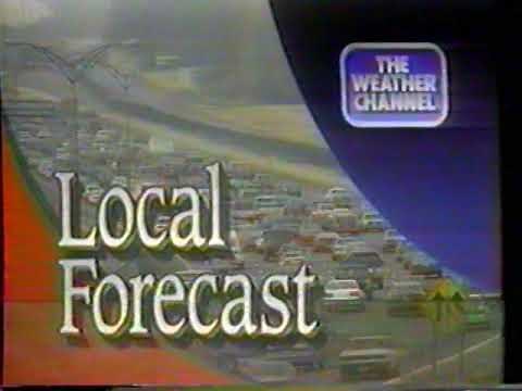 1992 The Weather Channel "Local Forecasts" TV Commercial