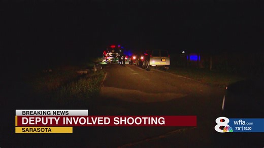 Armed suspect shot by Sarasota County deputies, officials say