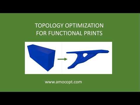 What is topology optimization? How to design structures by topology optimization