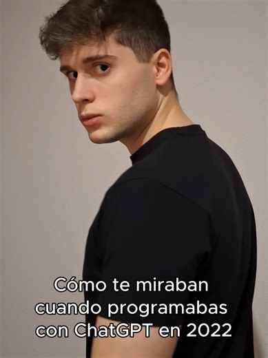 Cuando programabas con ChatGPT en 2022 👀 #programador #programacion #informatica #javascript #frontend