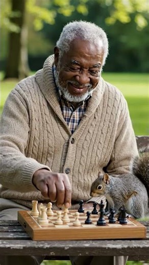 Ti's First Time Playing Chess.