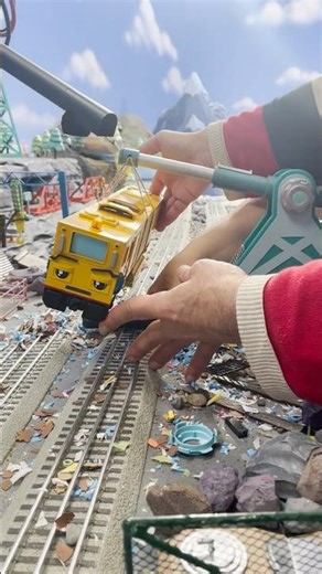 Watch us film miniatures for Go Togo #props #train