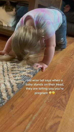 Baby Standing on Head Meme Explained | Pregnancy Wise Tales