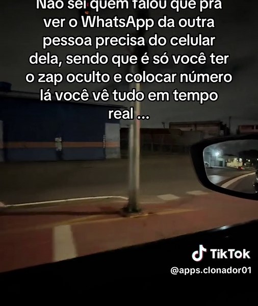 Os vídeos de ZAP OCULTO 👀 (@apps.clonador01) com som original - Luiza.