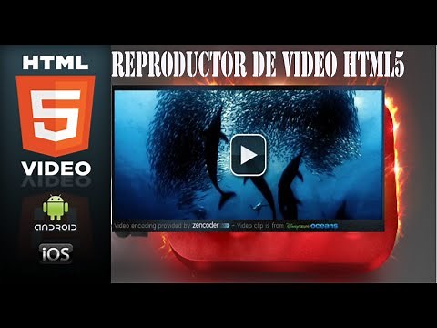 Como poner reproductor de video HTML5 en mi Web Personalizado
