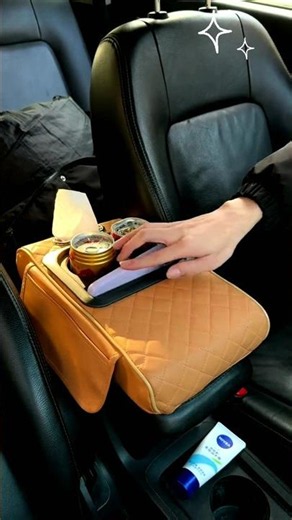 Aesthetic Car Accessories That Make Driving Better 🚗✨ Armrest Organizer Upgrade