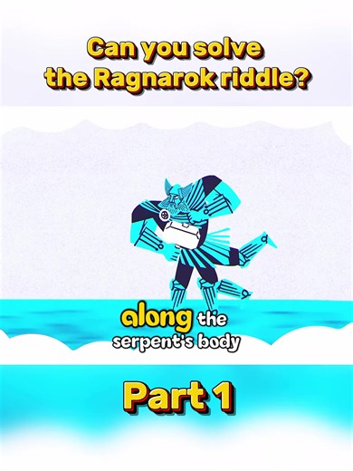 Can you solve the Ragnarok riddle? - Part 1 #usa #fyp #viral | riddles