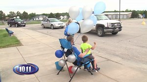 Jack Tarr is retiring after 42 years as Malcolm's athletic director. Tonight students, alumni, athletes & friends celebrated Tarr's career with a parade that stretched more than two miles. | 10/11 News