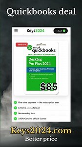 QuickBooks Desktop Pro 2024 — Best Price Guaranteed! #Shorts