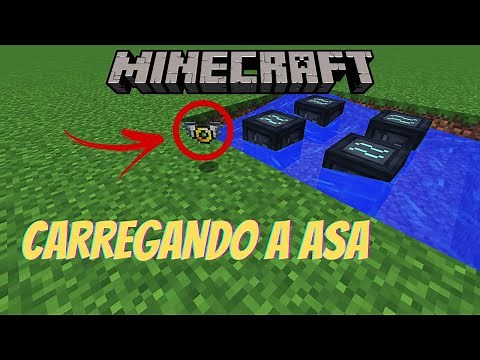Como CARREGAR a ASA (ANGEL RING) do mod EXTRA UTILITIES 2 no Minecraft [MUITO SIMPLES]