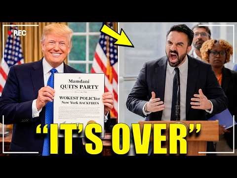 Mamdani QUITS PARTY After His WOKEST POLICY for New York BACKFIRES