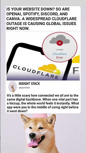 THE INTERNET IS BROKEN! 😱 Cloudflare Outage Kills OpenAI, Spotify, and Discord!