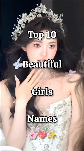 Top 10 Beautiful Girls Names 🌸💖✨ #cute #aesthetic #shorts #kpop #viral #trending