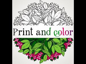 Amazingly Exquisite Free Printable Coloring Pages of Flowers