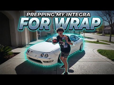 Prepping My Integra for a Full Wrap… But One Mistake Could Ruin It
