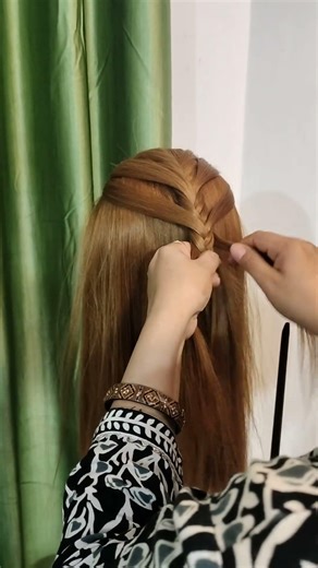Very easy and beautiful braid hairstyle l hairstyle for wedding season l #shorts l #hairstyle