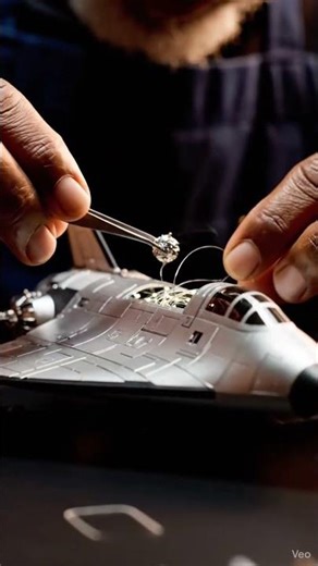 Pocket-Sized Spacecraft 🚀🛠️ #MiniBuild #MicroSciFi #AIShorts