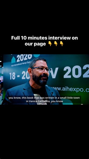 Dan Herer on his “why”: carrying Jack Herer’s mission into today’s hemp movement. #DanHerer #JackHerer #Hemp #AsiaHempExpo #GlobalHempWarehouse | Global Hemp Warehouse