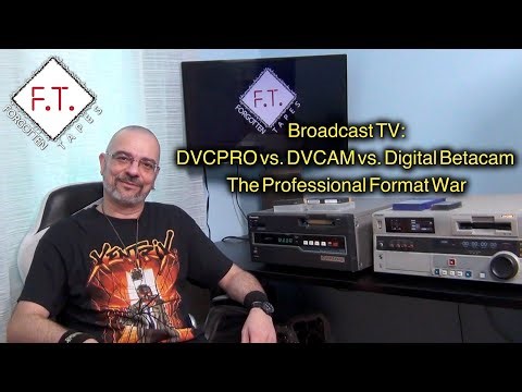 FORGOTTEN TAPES EP09 - PROFESSIONAL VIDEO TAPES - DVCPRO, DVCAM, DIGITAL BETACAM