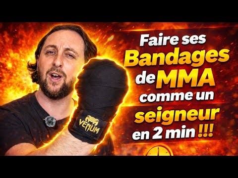 Mettre ses bandes de boxe comme un Pro