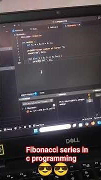 Fibonacci Series in C 🔥 | C Programming ShortsFibonacci Program in C Language 💻 | Important Question