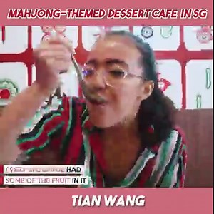 63K views · 213 reactions | This new dessert bar in Jalan Besar is decked with mahjong-themed wallpaper. They’ve got a Soursop Popping dessert that comes with syrup-filled boba! Find out more: https://eatbook.sg/tian-wang-desserts/ Address: 145 Jalan Besar, Singapore 208863 Opening hours: Daily 12pm to 3pm Follow us on Telegram for all the latest food news in Singapore! https://t.me/eatbooksg | Eatbook.sg | Facebook