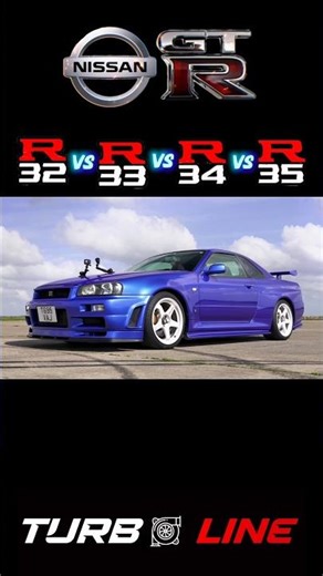 🫂 R32 vs R33 vs R34 vs R35 😱🇯🇵