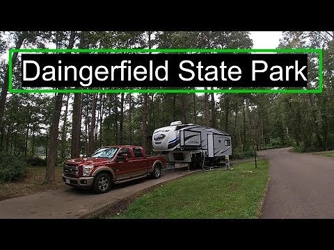 Daingerfield State Park | Texas State Parks | Best RV Destination in Texas!!