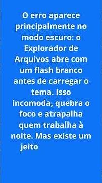 Erro KB5070311 Windows 11-Tela branca piscando no Explorador de Arquivos