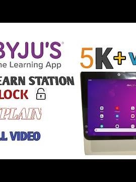 Byjus learn station unlock video|| Learn station unlock|| Fully Explaine|| Byjus|| Learn station||